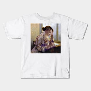 Ann Walker + painting Kids T-Shirt